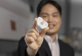 Hong Yeo, associate professor and Harris Saunders Jr. Endowed Professor in the George W. Woodruff School of Mechanical Engineering, came up with the pacifier idea at a pediatric technology conference.