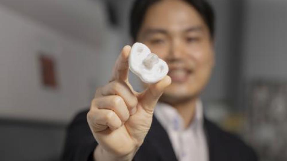 Hong Yeo, associate professor and Harris Saunders Jr. Endowed Professor in the George W. Woodruff School of Mechanical Engineering, came up with the pacifier idea at a pediatric technology conference.