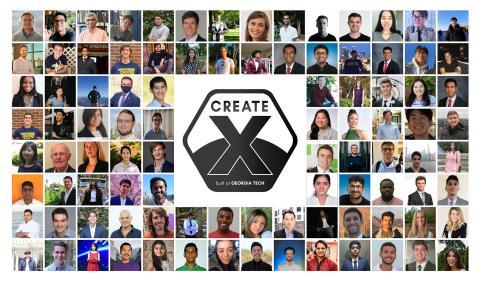 Collage of CREATE-X participants
